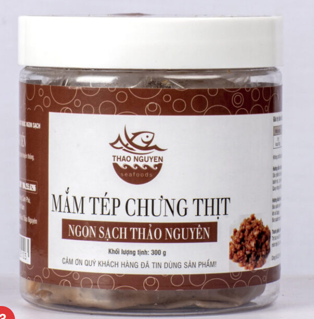 Mắm tép chưng thịt
